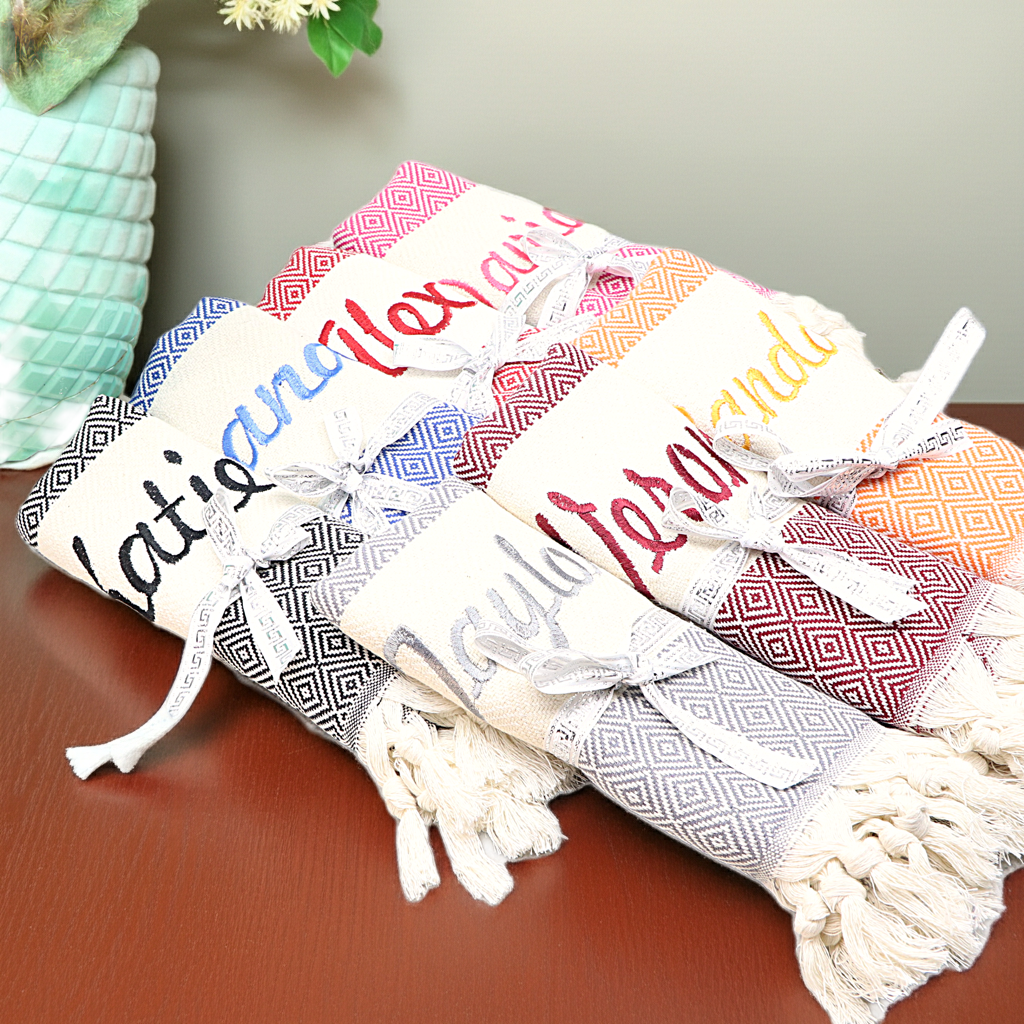 Personalized Gifts, Turkish Beach Towel, Bachelorette Party Favor, Custom Gift Towel, Personalized Gift Towel, Wedding Gift , Home Decor
