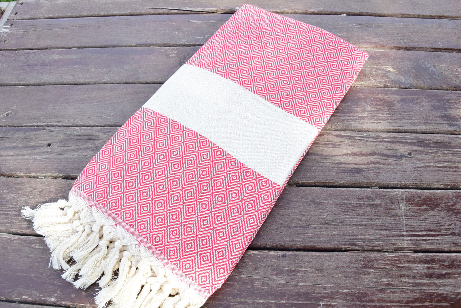 Personalized Turkish Cotton Towel – Custom Embroidered Gift for Her, Christmas Home Gift