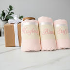 Personalized Gift Towel – Bridesmaid Proposal, Wedding Favor, Spa Towel with Custom Embroidery, Christmas Gifts