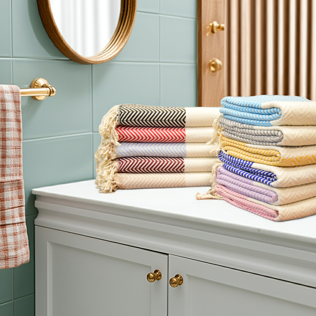 Personalized Gift Towel – Custom Embroidered Turkish Cotton Towel, Bridesmaid Gift, Bachelorette Favor & Wedding Gift Idea