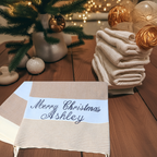Personalized Gifts: Premium Turkish Cotton Towel – Personalized Embroidery