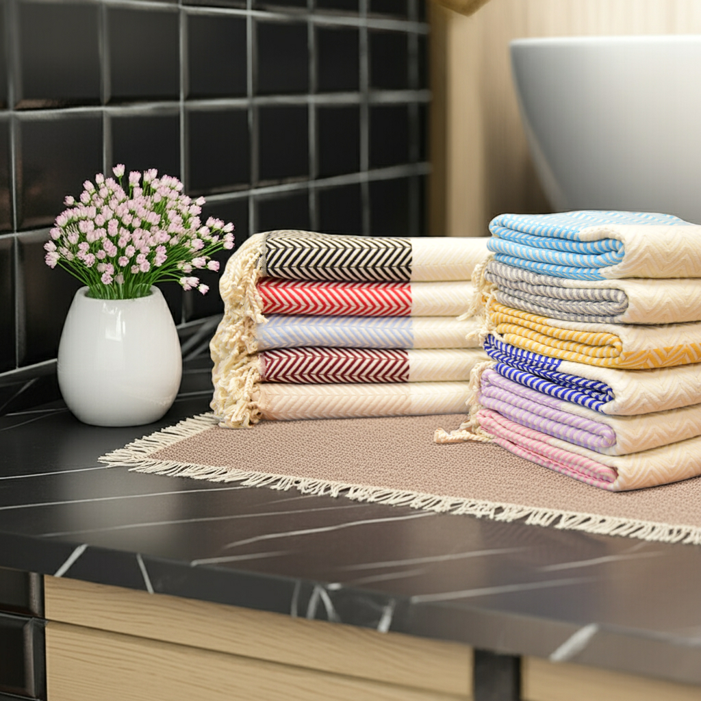 Personalized Gift Towel – Custom Embroidered Turkish Cotton Towel, Bridesmaid Gift, Bachelorette Favor & Wedding Gift Idea