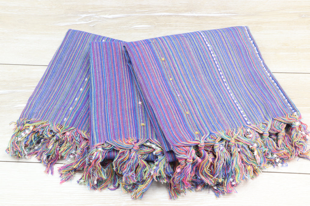 Colorful Striped Turkish Towel – Handmade Cotton Peshtemal, Lightweight Travel & Spa Towel, Unique Gift