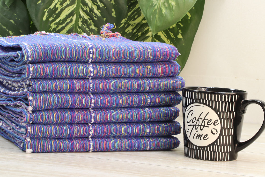 Colorful Striped Turkish Towel – Handmade Cotton Peshtemal, Lightweight Travel & Spa Towel, Unique Gift