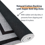 Red Letter B Sports Theme Area Rug | Navy Blue & Red Baseball Fan Decor Mat