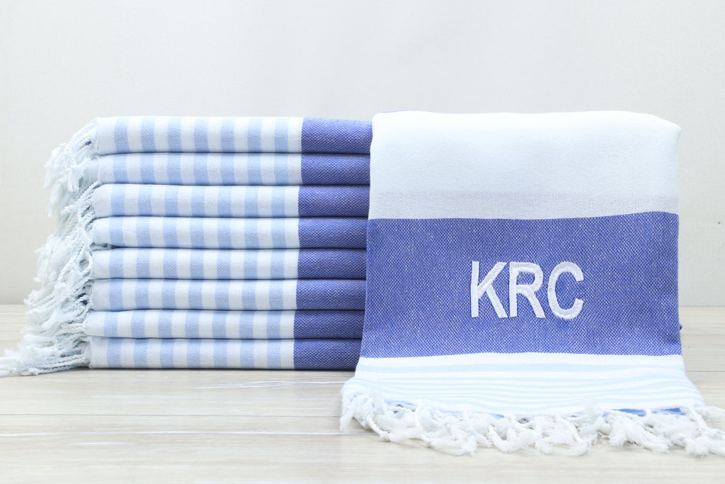 Personalized Bridesmaid Towel – Custom Embroidered Turkish Cotton Gift, Bachelorette Party Favor, Wedding Spa Towel, Personalized Gift for Her