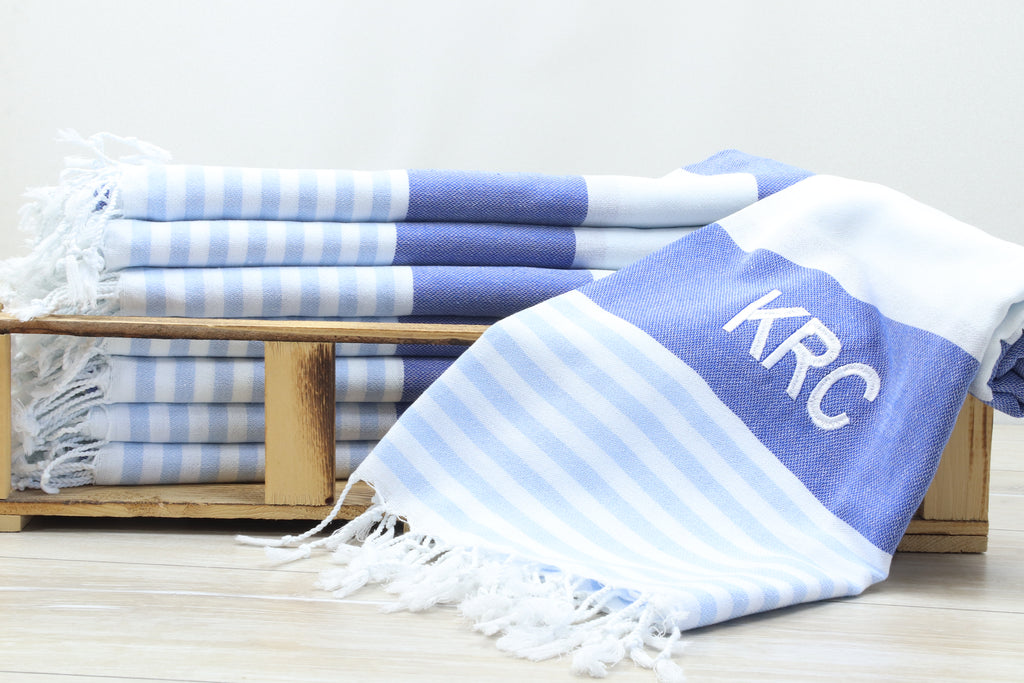 Personalized Bridesmaid Towel – Custom Embroidered Turkish Cotton Gift, Bachelorette Party Favor, Wedding Spa Towel, Personalized Gift for Her