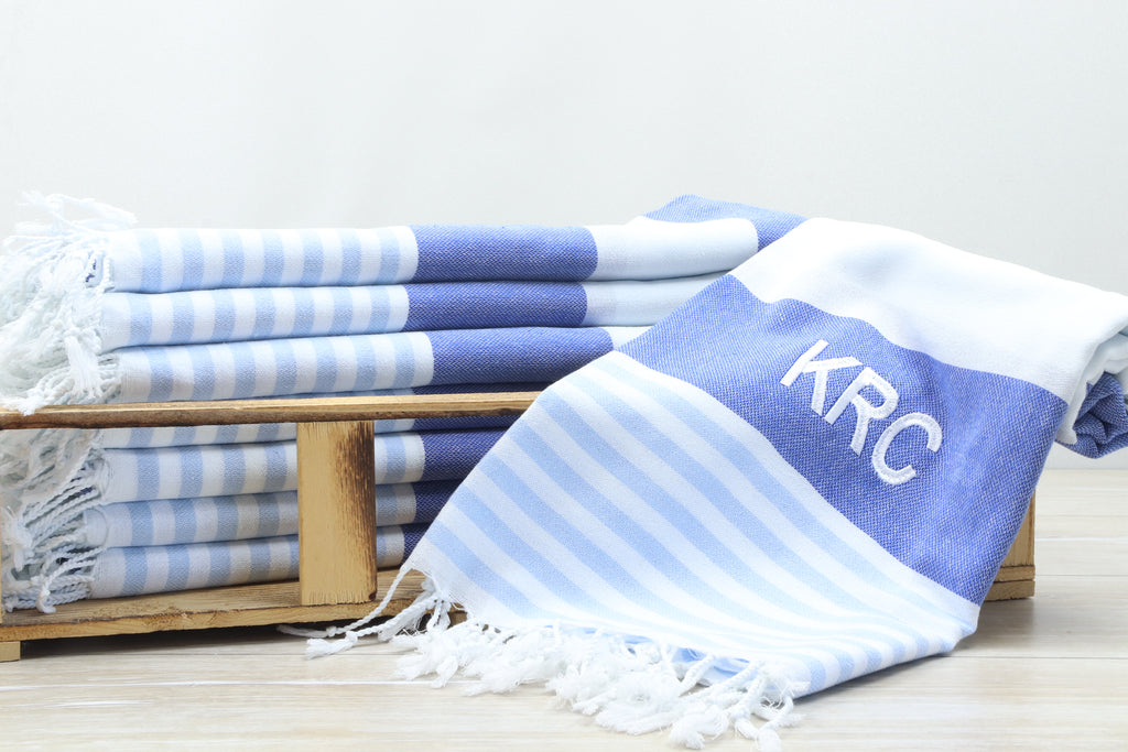 Personalized Bridesmaid Towel – Custom Embroidered Turkish Cotton Gift, Bachelorette Party Favor, Wedding Spa Towel, Personalized Gift for Her