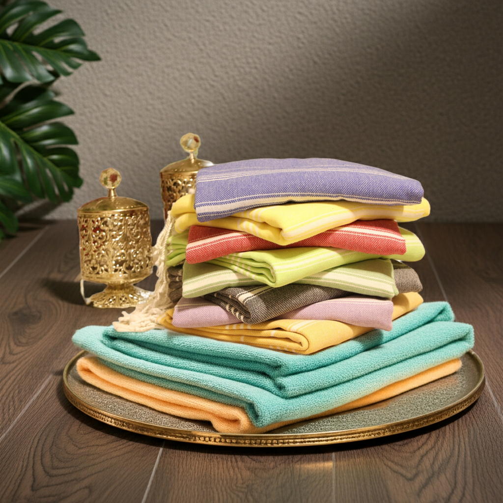 Personalized Gift Towel – Custom Embroidered Turkish Cotton Bridesmaid Gift, Bachelorette Party Favor & Wedding Gift Idea